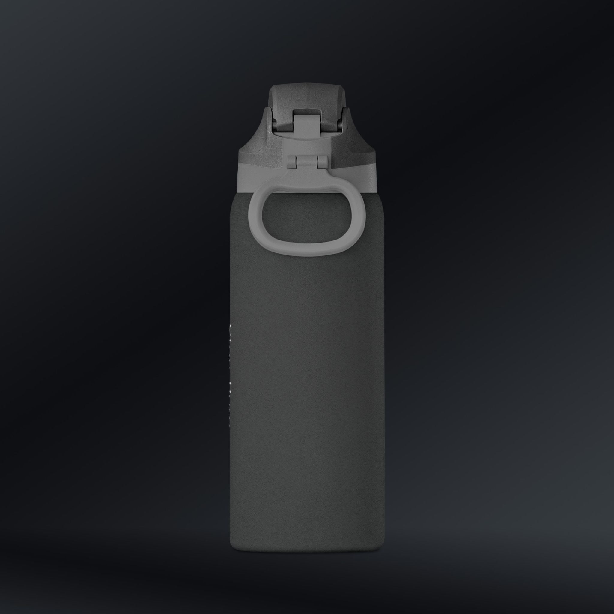 Insulated Water Bottle — 32oz Matte Black Hydro Flask-Style Bottle