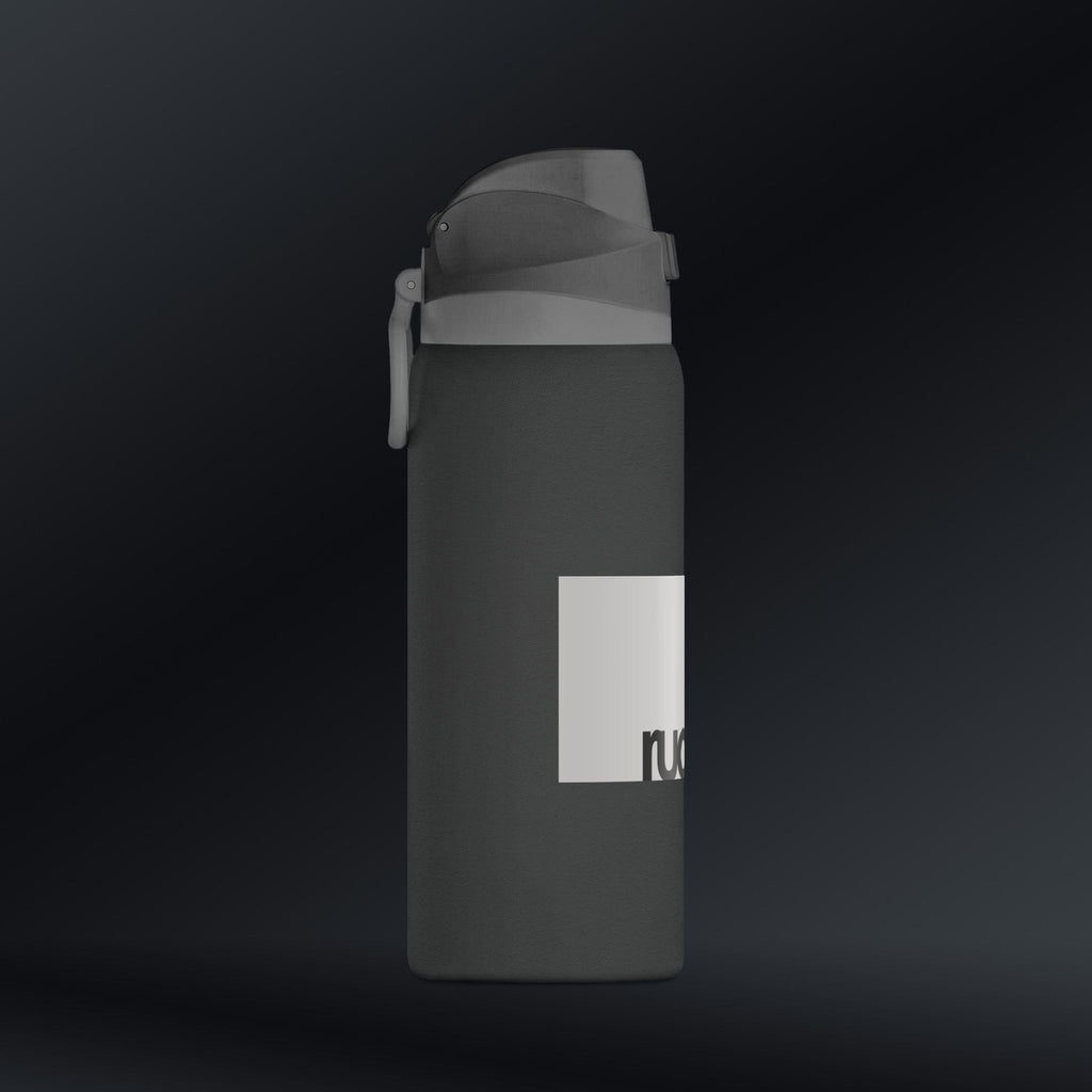 Insulated Water Bottle — 32oz Matte Black Hydro Flask-Style Bottle