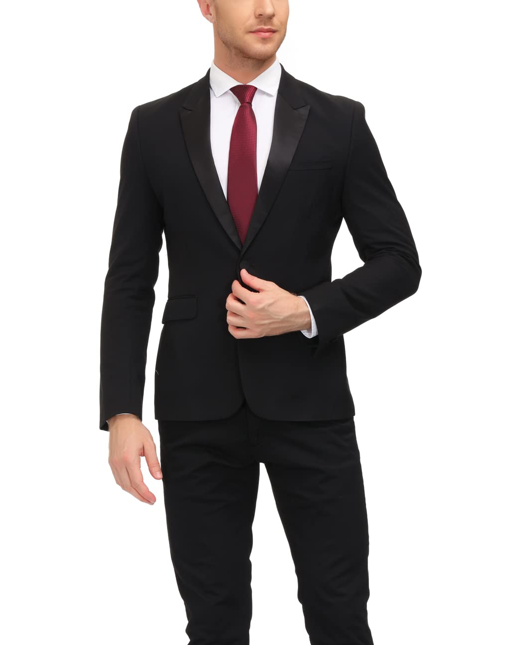 Men's Necktie Classic Tie Woven Jacquard Neck Ties 6 PCS