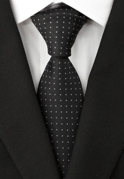 Men's Necktie Classic Tie Woven Jacquard Neck Ties 6 PCS