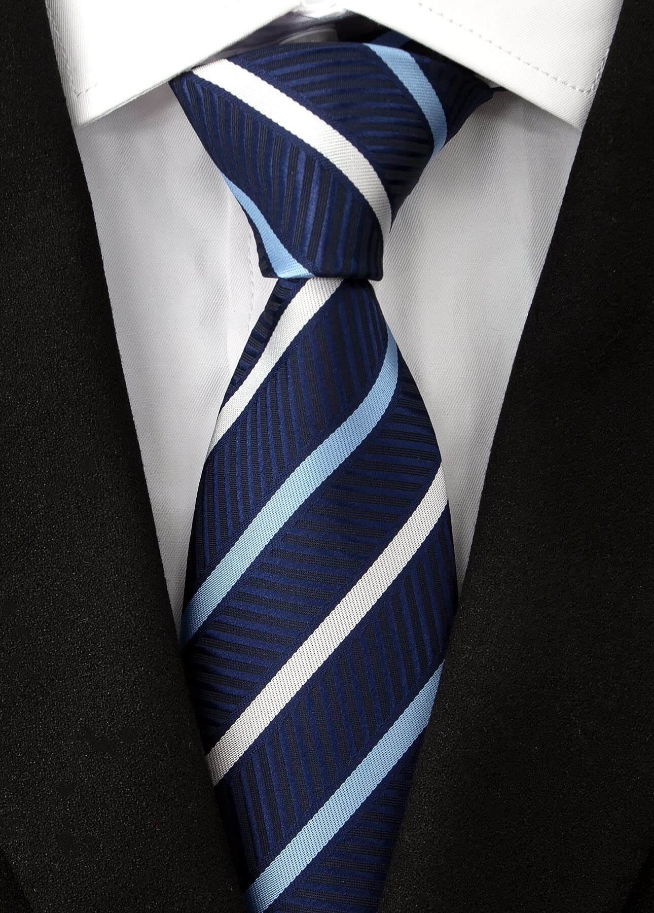 Men's Necktie Classic Tie Woven Jacquard Neck Ties 6 PCS