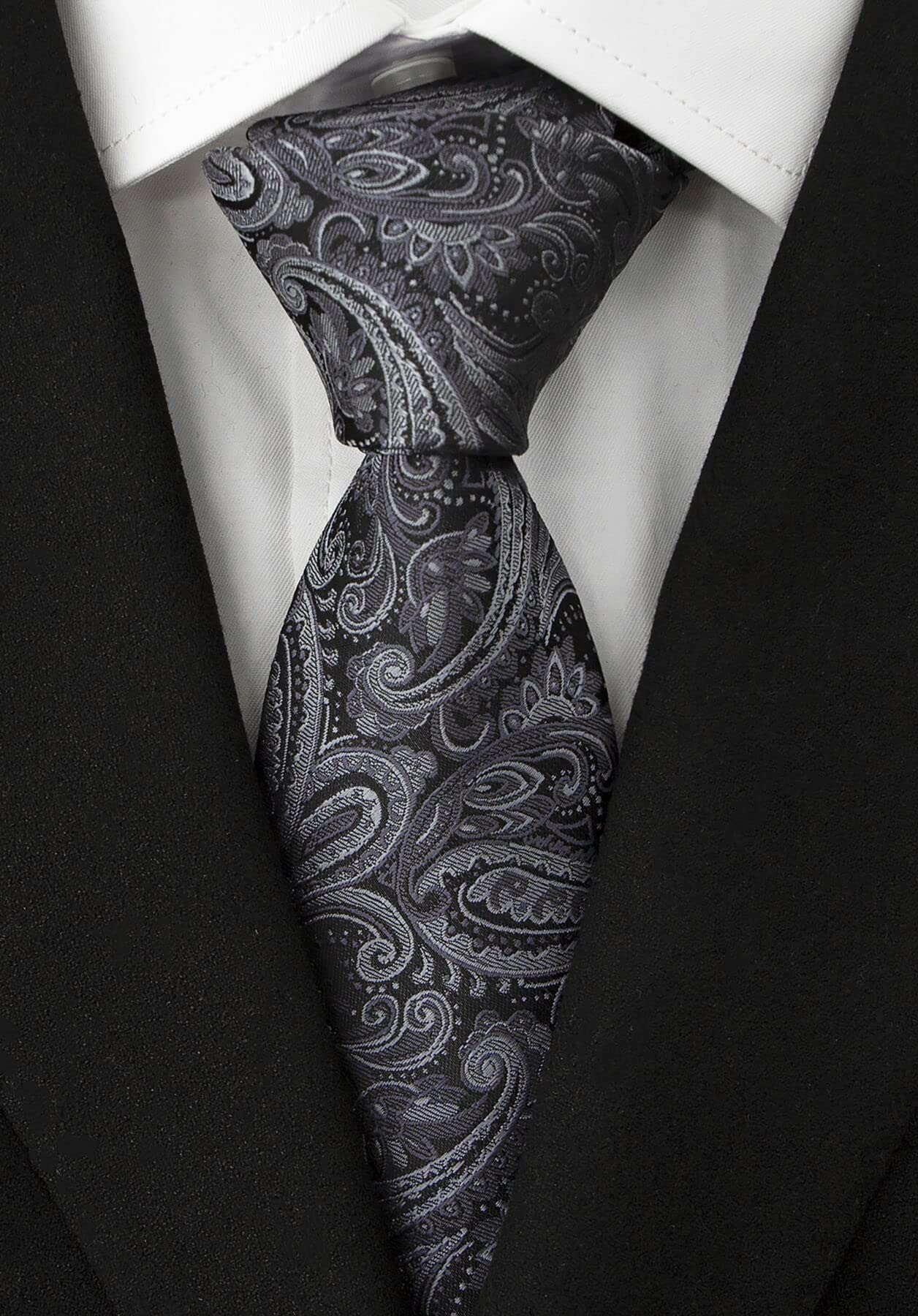 Men's Necktie Classic Tie Woven Jacquard Neck Ties 6 PCS