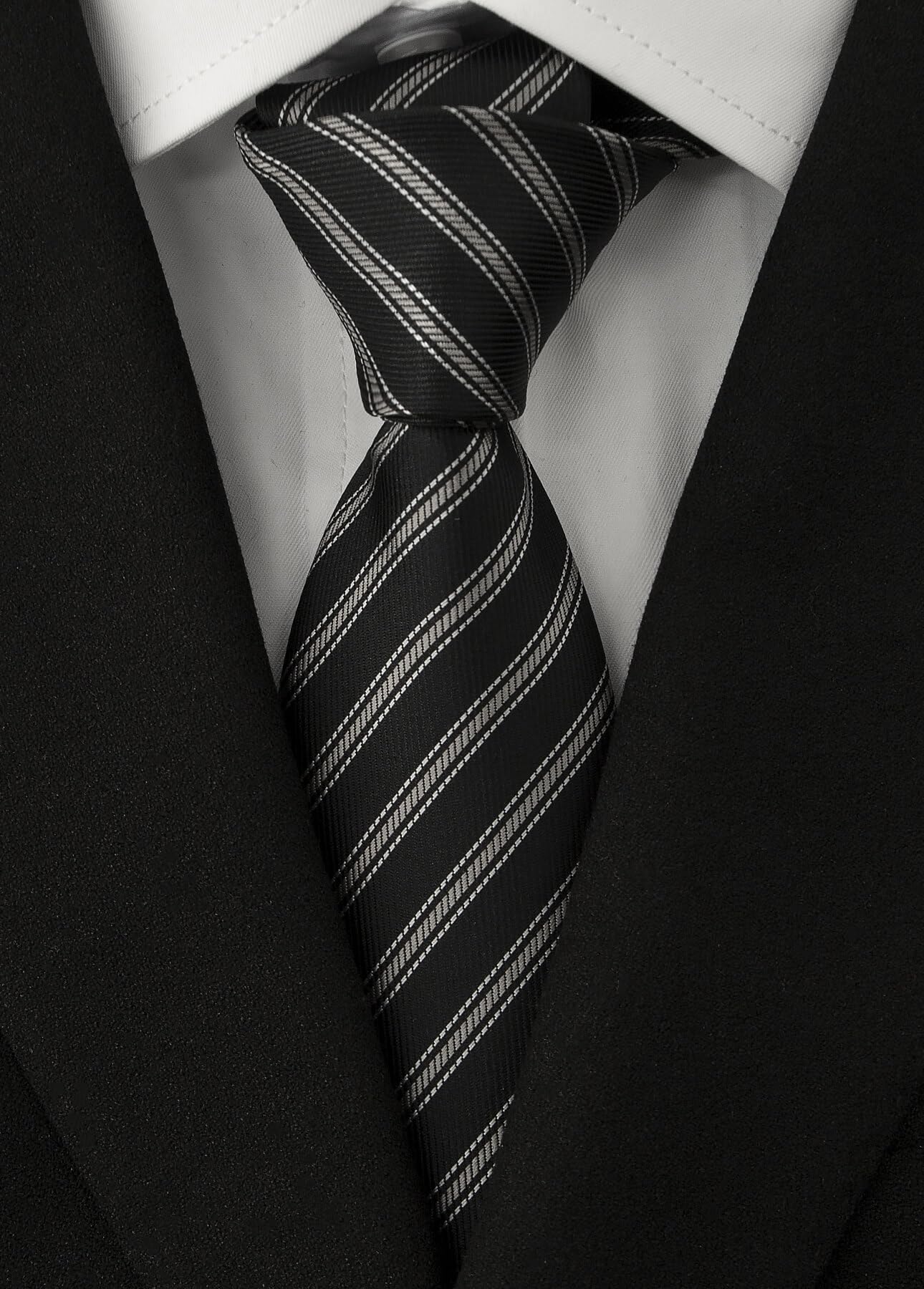 Men's Necktie Classic Tie Woven Jacquard Neck Ties 6 PCS