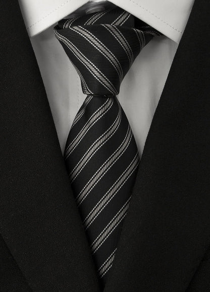 Men's Necktie Classic Tie Woven Jacquard Neck Ties 6 PCS