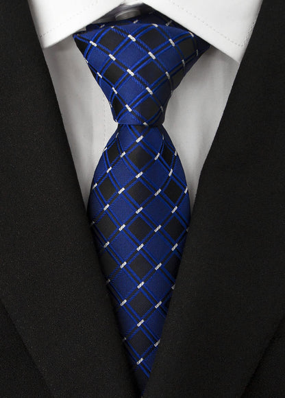 Men's Necktie Classic Tie Woven Jacquard Neck Ties 6 PCS