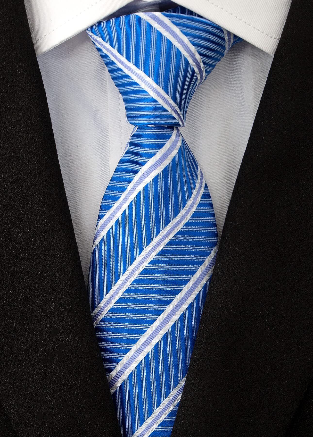 Men's Necktie Classic Tie Woven Jacquard Neck Ties 6 PCS