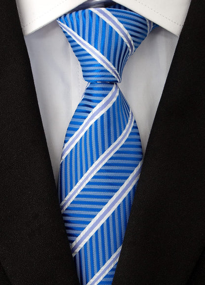 Men's Necktie Classic Tie Woven Jacquard Neck Ties 6 PCS