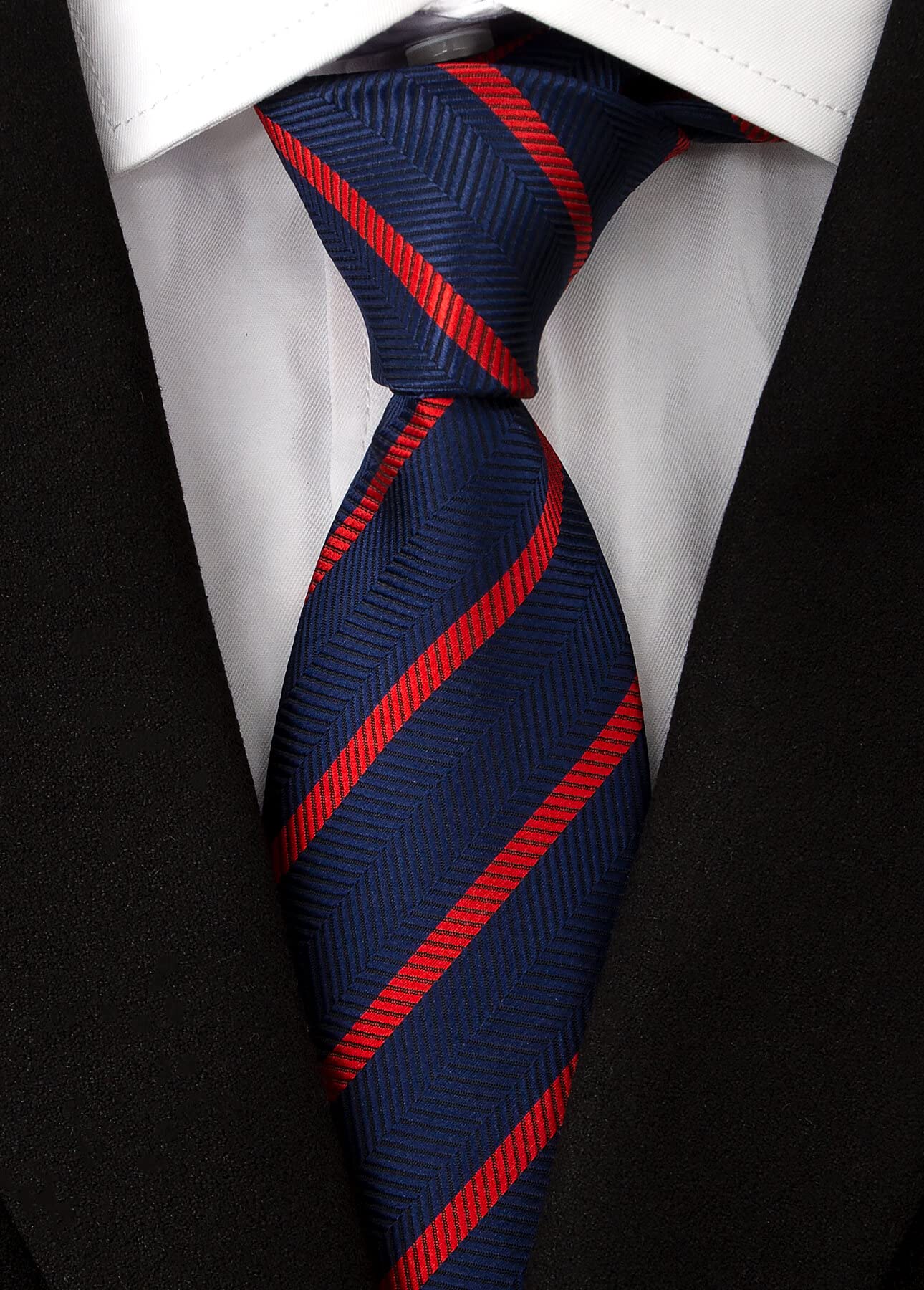 Men's Necktie Classic Tie Woven Jacquard Neck Ties 6 PCS