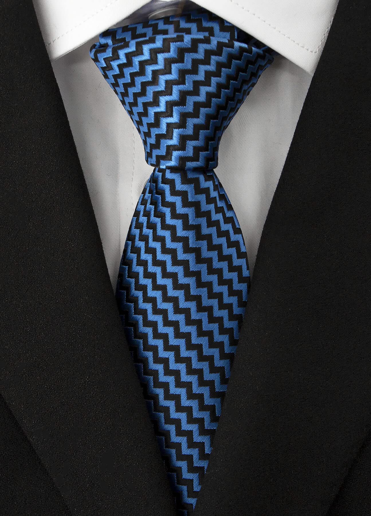 Men's Necktie Classic Tie Woven Jacquard Neck Ties 6 PCS
