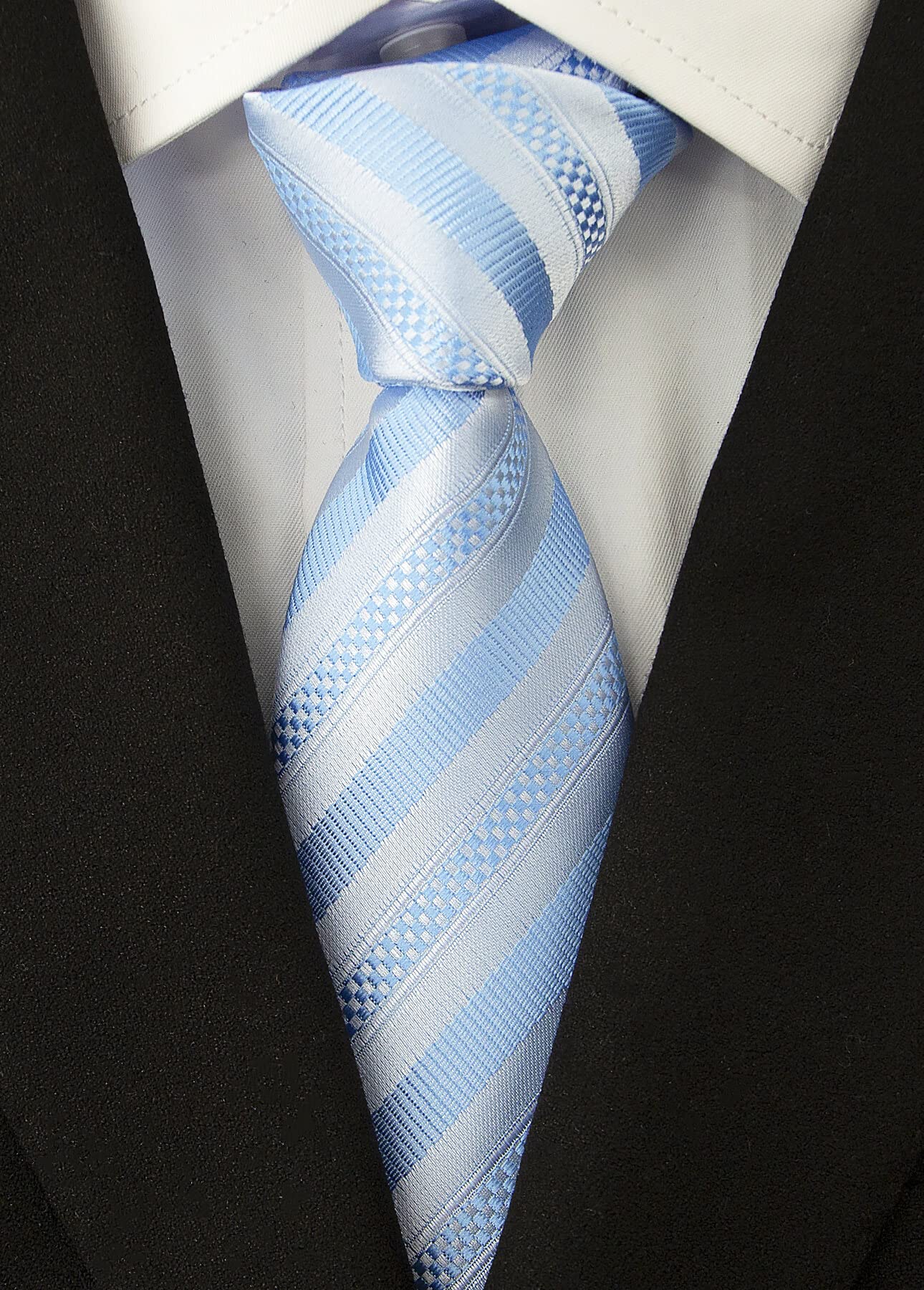 Men's Necktie Classic Tie Woven Jacquard Neck Ties 6 PCS