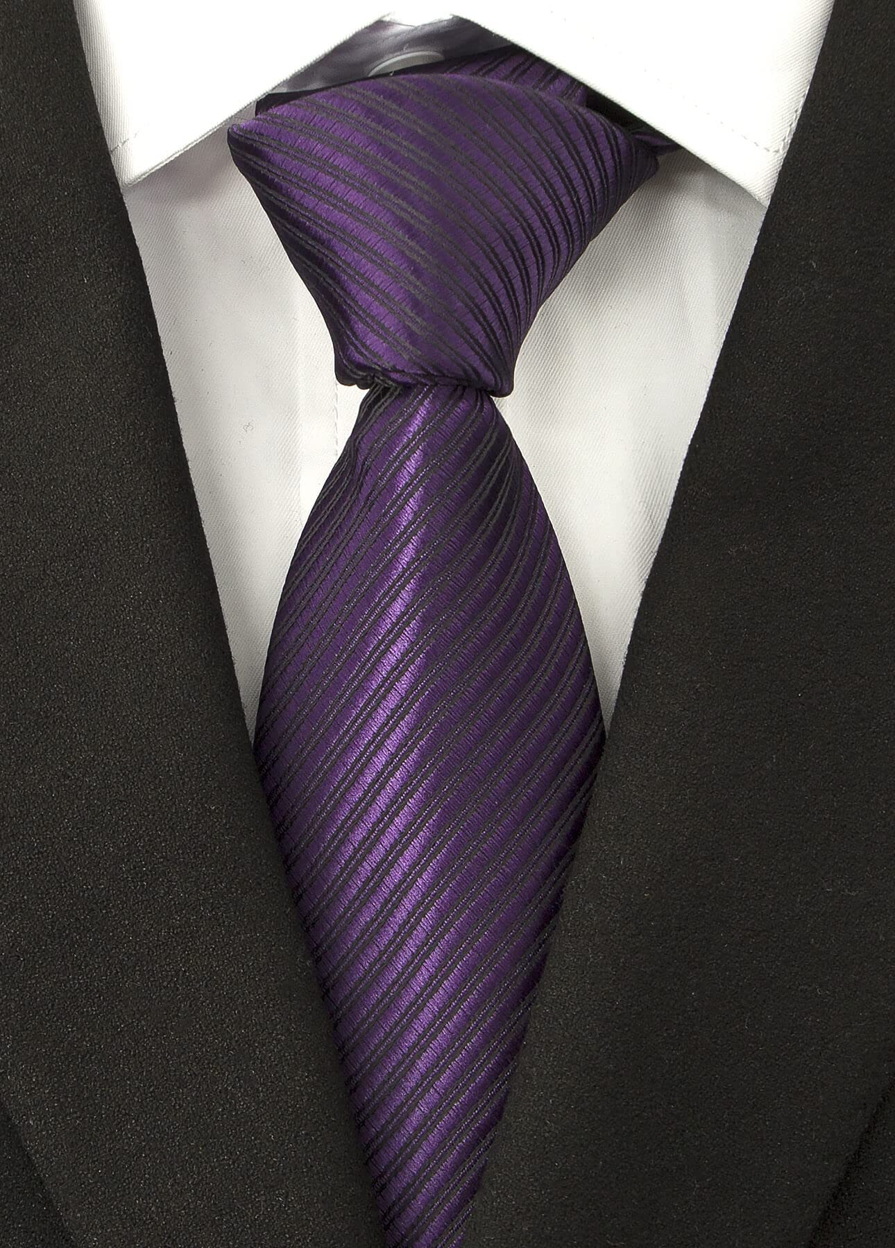 Men's Necktie Classic Tie Woven Jacquard Neck Ties 6 PCS
