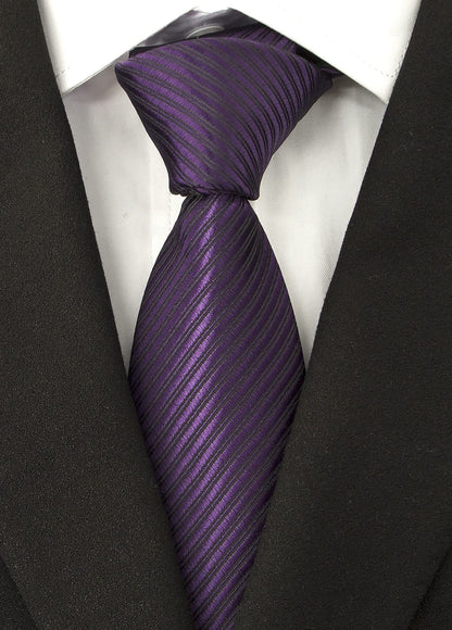 Men's Necktie Classic Tie Woven Jacquard Neck Ties 6 PCS