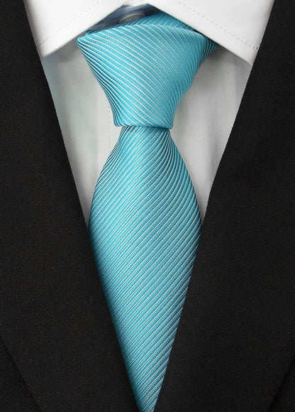 Men's Necktie Classic Tie Woven Jacquard Neck Ties 6 PCS