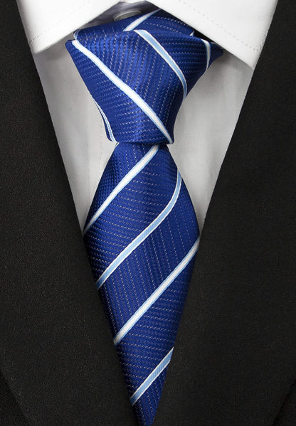 Men's Necktie Classic Tie Woven Jacquard Neck Ties 6 PCS