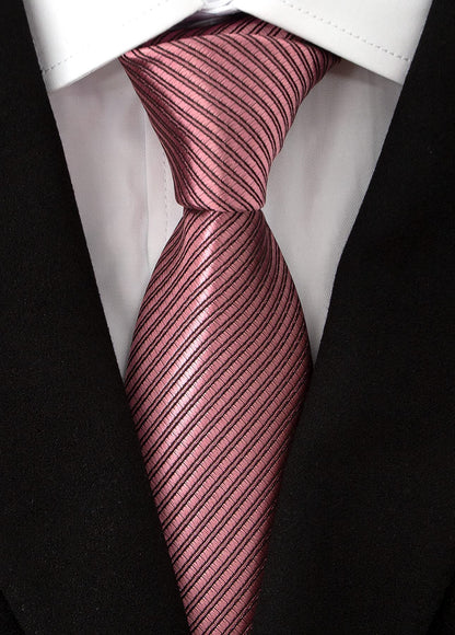 Men's Necktie Classic Tie Woven Jacquard Neck Ties 6 PCS