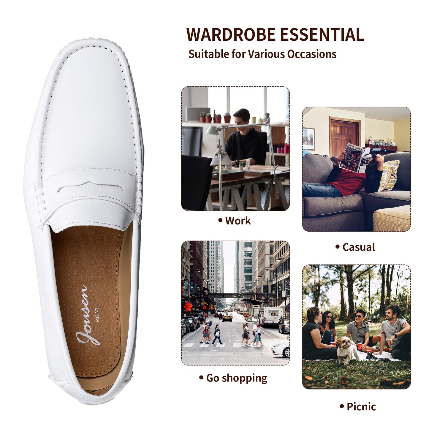 Jousen Men's Loafers