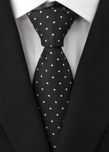 Men's Necktie Classic Tie Woven Jacquard Neck Ties 6 PCS