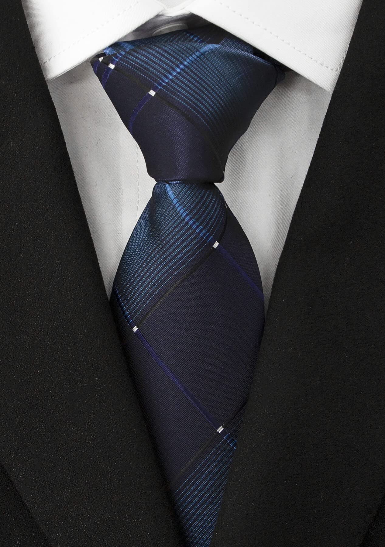 Men's Necktie Classic Tie Woven Jacquard Neck Ties 6 PCS