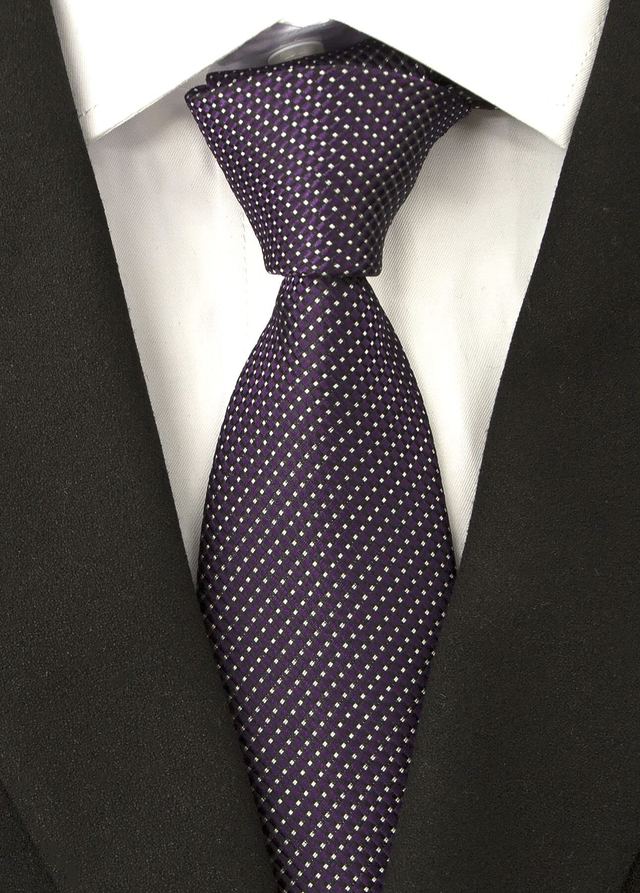 Men's Necktie Classic Tie Woven Jacquard Neck Ties 6 PCS