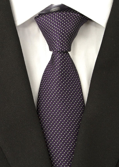 Men's Necktie Classic Tie Woven Jacquard Neck Ties 6 PCS