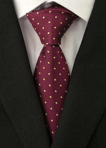 Men's Necktie Classic Tie Woven Jacquard Neck Ties 6 PCS