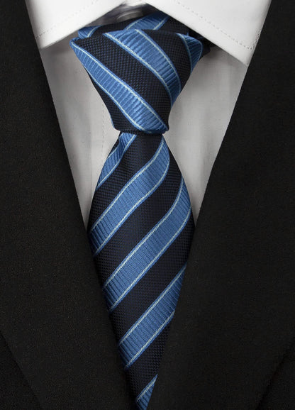 Men's Necktie Classic Tie Woven Jacquard Neck Ties 6 PCS