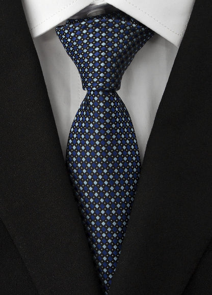 Men's Necktie Classic Tie Woven Jacquard Neck Ties 6 PCS