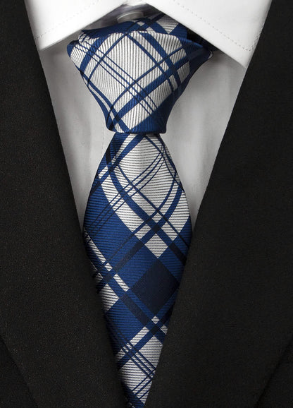 Men's Necktie Classic Tie Woven Jacquard Neck Ties 6 PCS